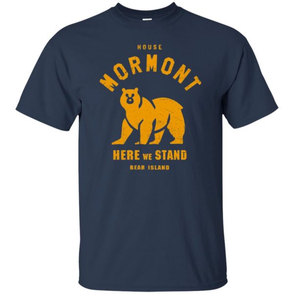 house mormont t shirt - navy blue
