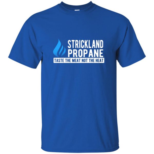 strickland propane t shirt - royal blue