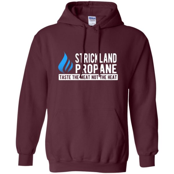 strickland propane hoodie - maroon