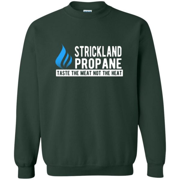 strickland propane sweatshirt - forest green