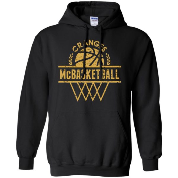 cranges mcbasketball hoodie - black