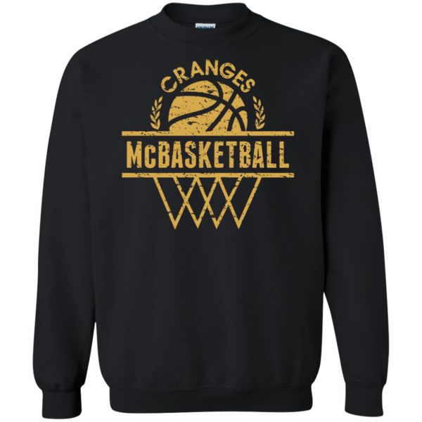 cranges mcbasketball sweatshirt - black