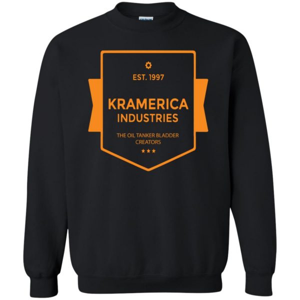 kramerica industries sweatshirt - black