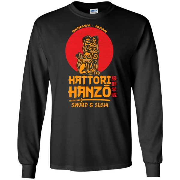 hattori hanzo long sleeve - black