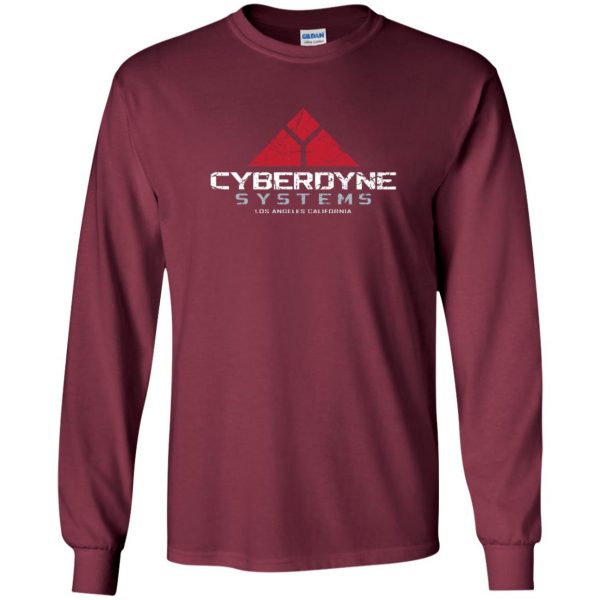 cyberdyne systems long sleeve - maroon