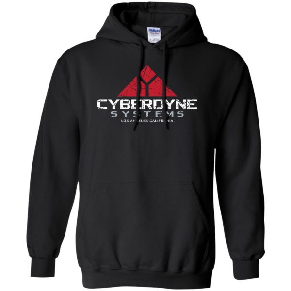 cyberdyne systems hoodie - black