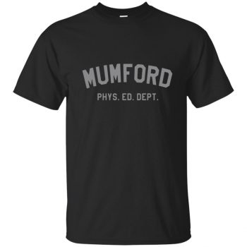 mumford phys ed shirt - black
