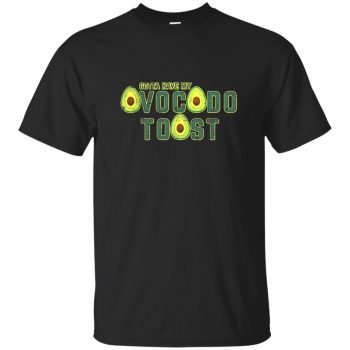 avocado toast tshirt - black
