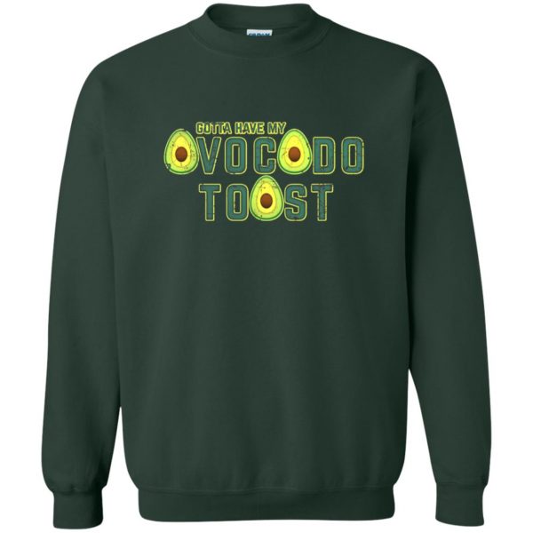 avocado toast sweatshirt - forest green