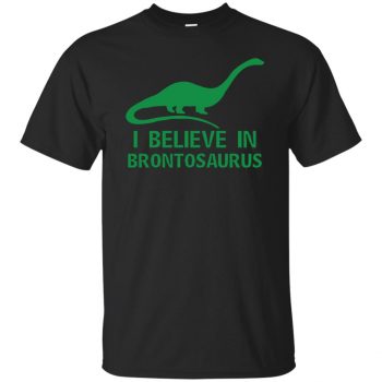 brontosaurus t shirt - black