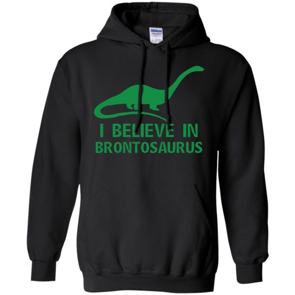 brontosaurus hoodie - black