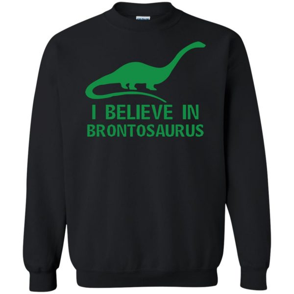 brontosaurus sweatshirt - black