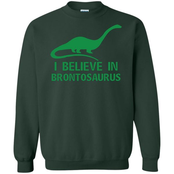 brontosaurus sweatshirt - forest green