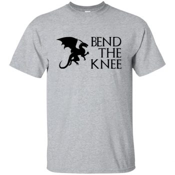 bend the knee shirt - sport grey