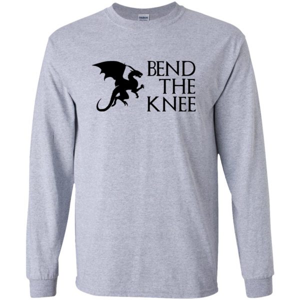 bend the knee long sleeve - sport grey