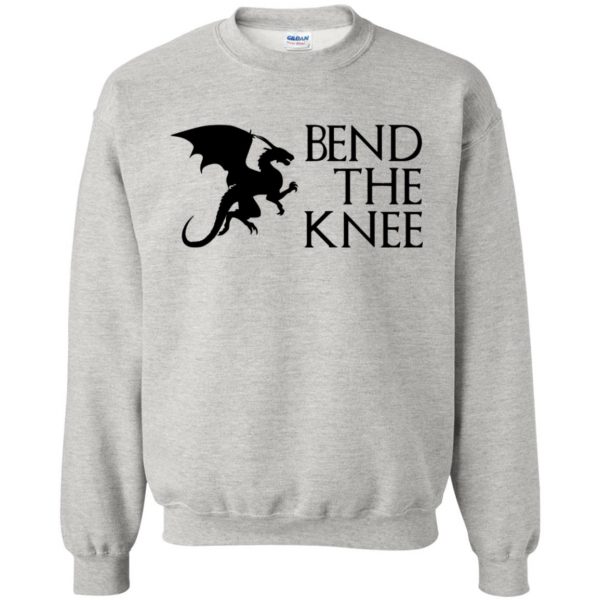 bend the knee sweatshirt - ash