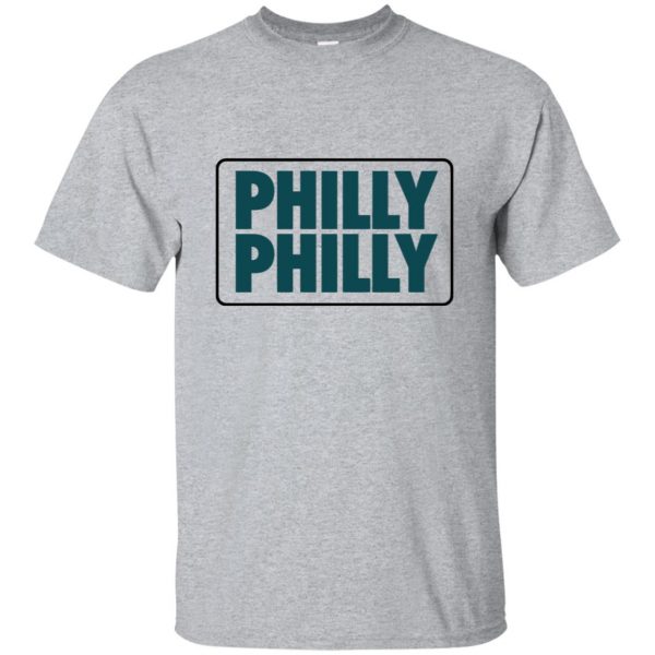 philly philly shirt - sport grey
