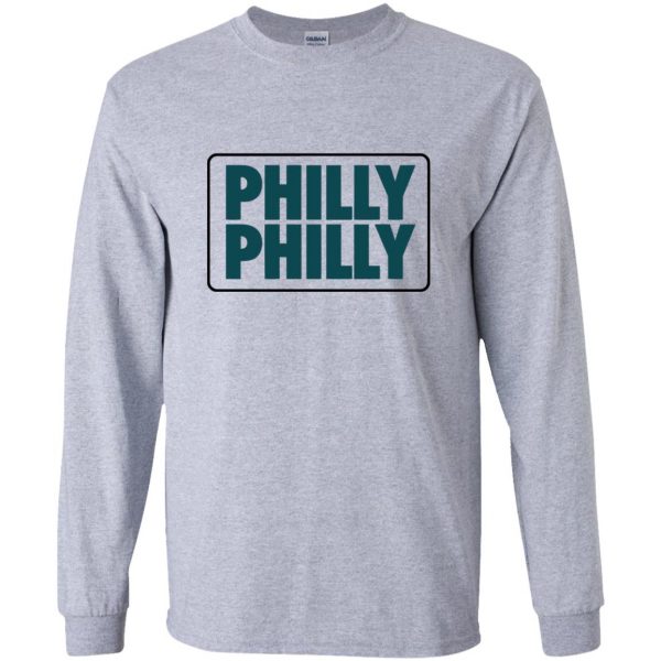 philly philly long sleeve - sport grey