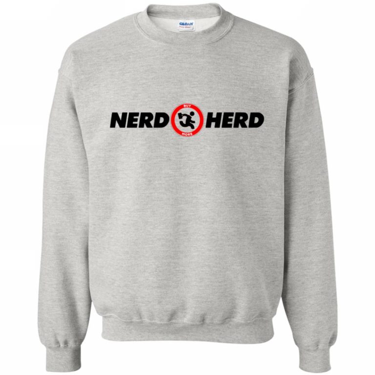 nerd herd sweatshirt