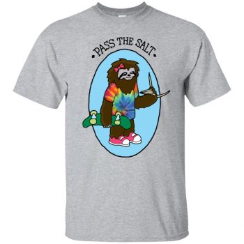 stoner sloth shirt - sport grey