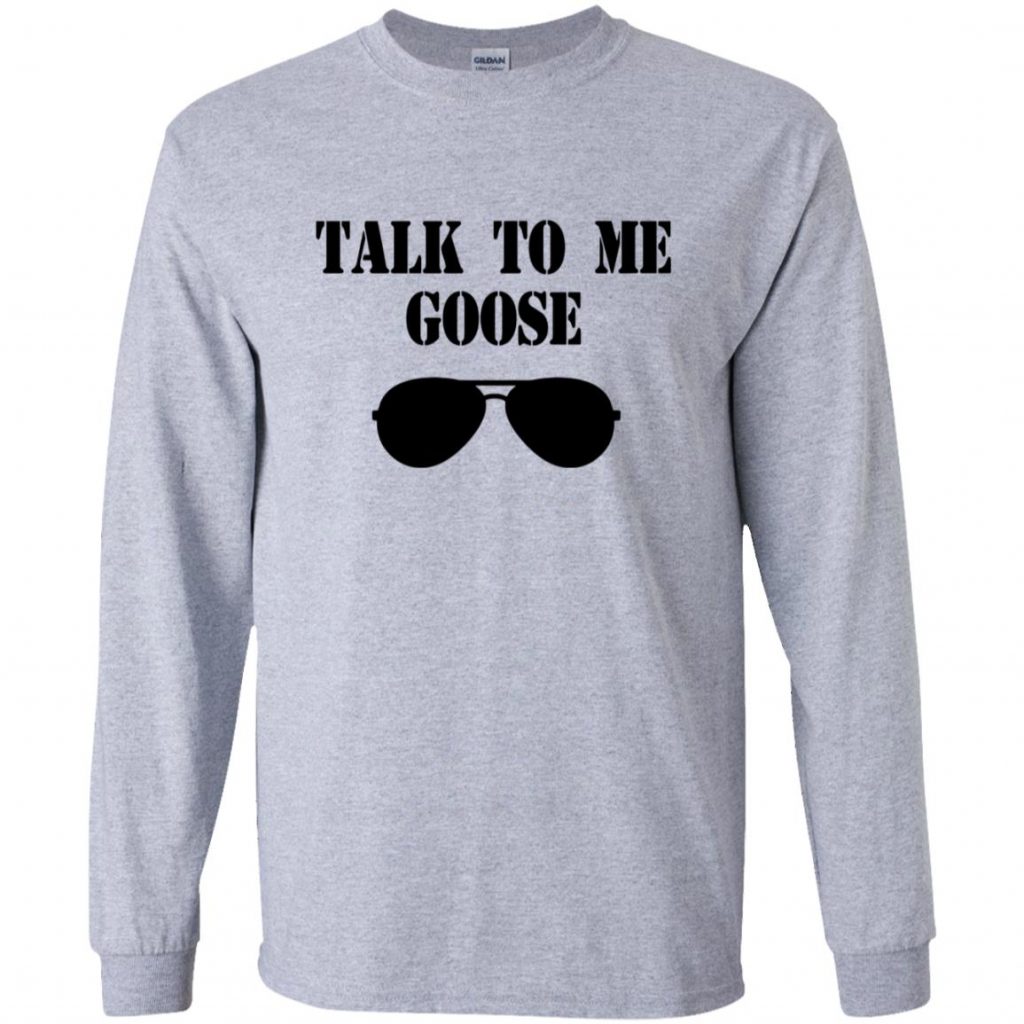 talk to me goose shirt men's