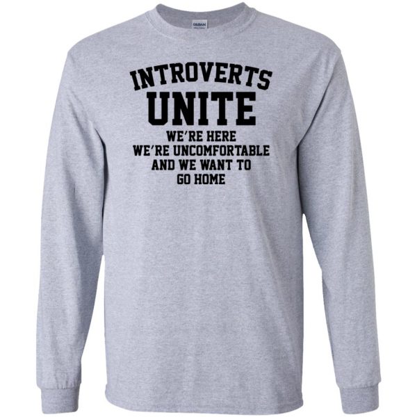 introvert long sleeve - sport grey