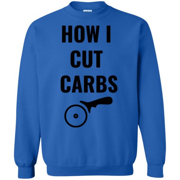 carbs sweatshirt - royal blue