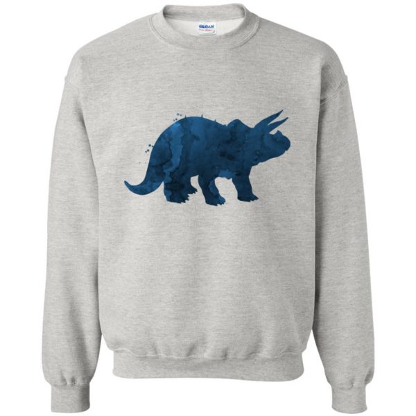 triceratops sweatshirt - ash