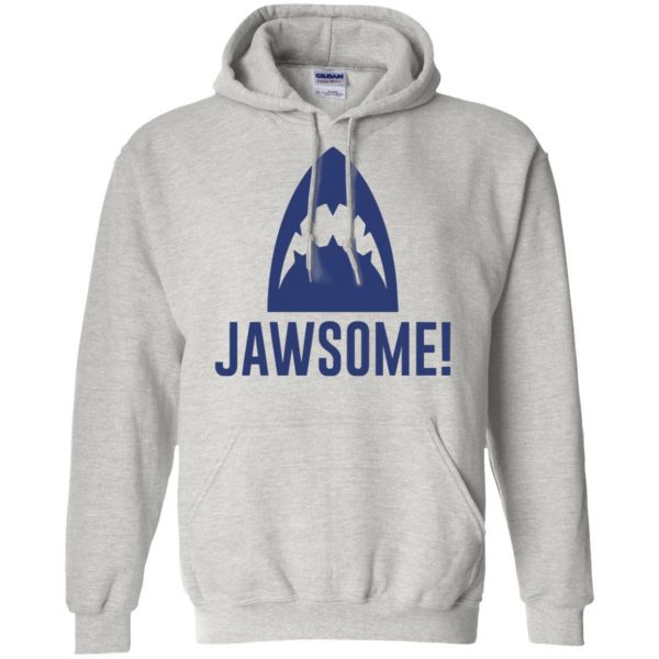 jawsome hoodie - ash