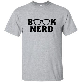 book nerd shirts - sport grey