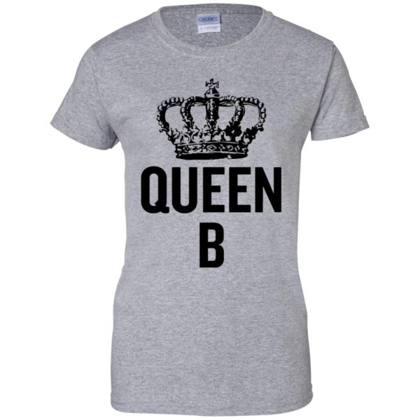 queen b womens t shirt - lady t shirt - sport grey