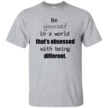 be yourself shirts - sport grey