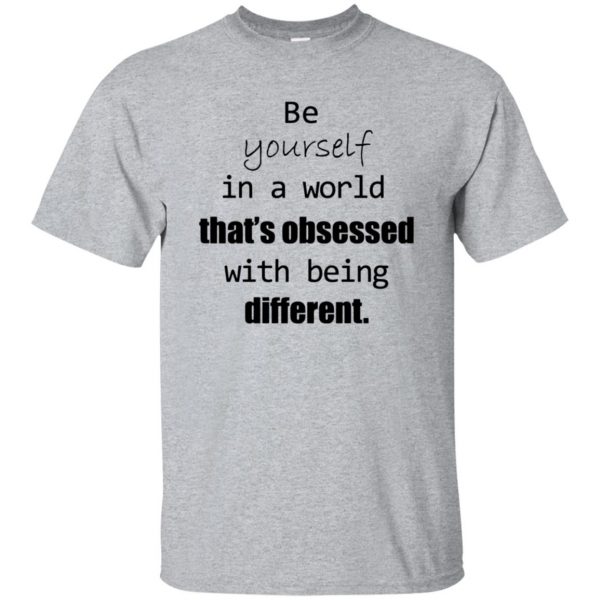 be yourself shirts - sport grey