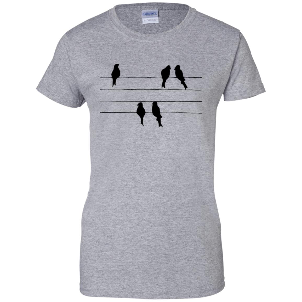 Birds On A Wire T Shirt - 10% Off - FavorMerch