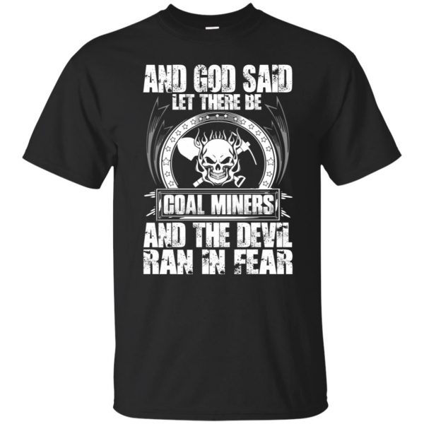 coal miner shirt - black