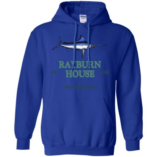 rayburn house hoodie - royal blue