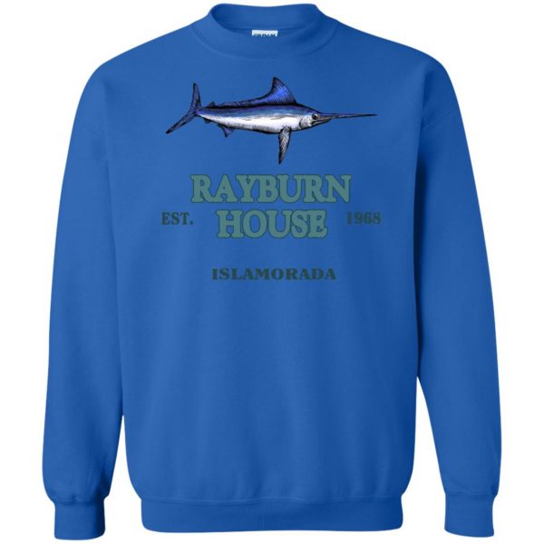 rayburn house sweatshirt - royal blue