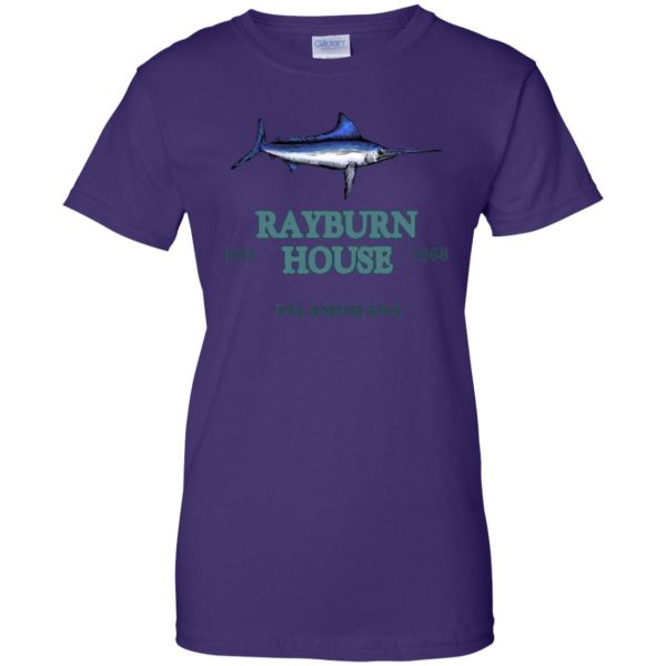 rayburn house womens t shirt - lady t shirt - purple