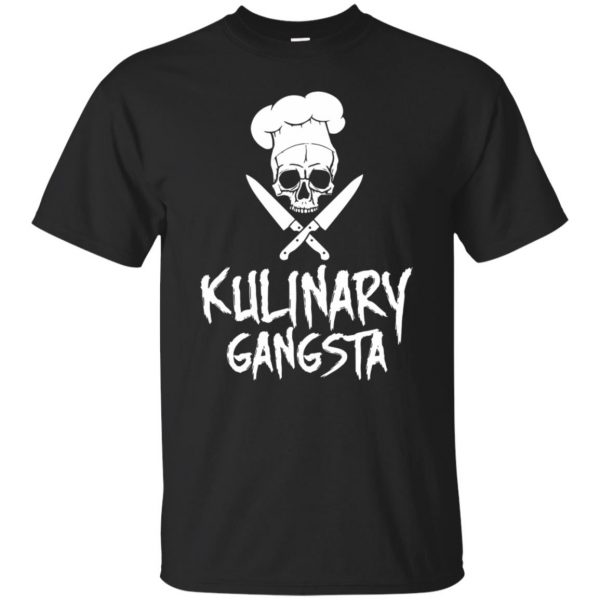 kulinary gangsta shirt - black