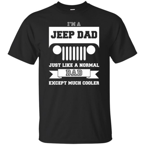 jeep dad shirt - black