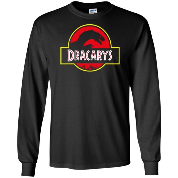 dracarys long sleeve - black