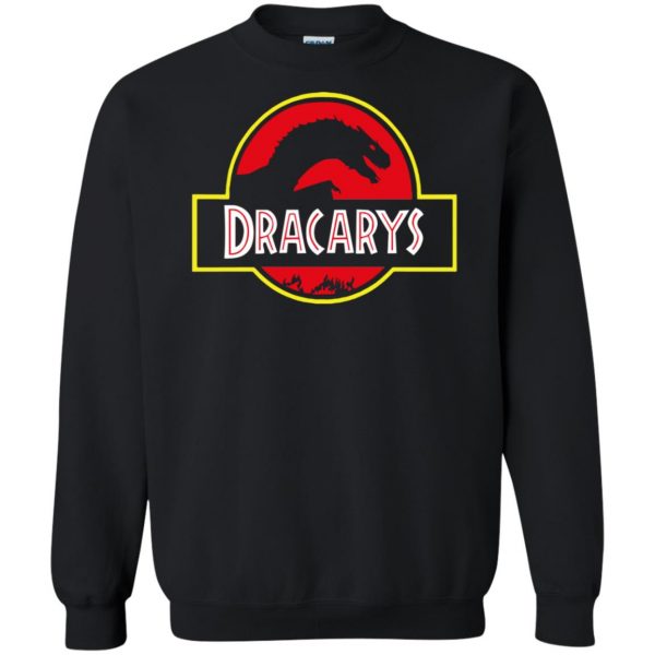 dracarys sweatshirt - black