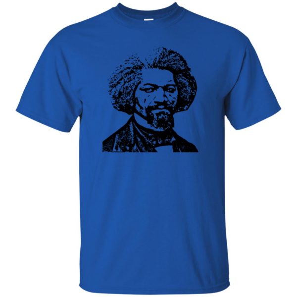 frederick douglass t shirt - royal blue