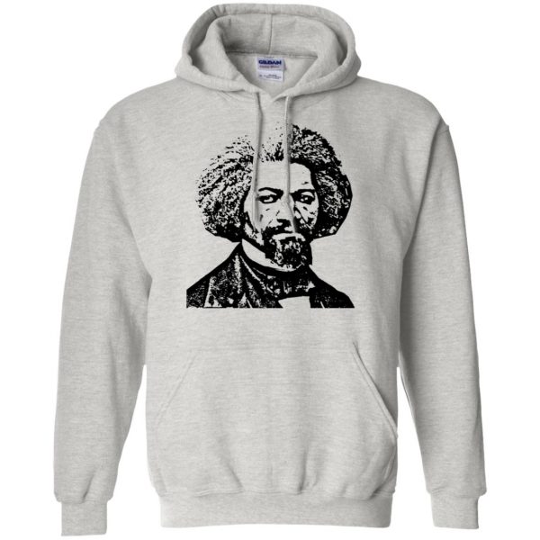 frederick douglass hoodie - ash