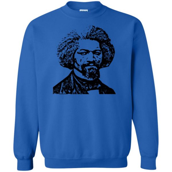 frederick douglass sweatshirt - royal blue