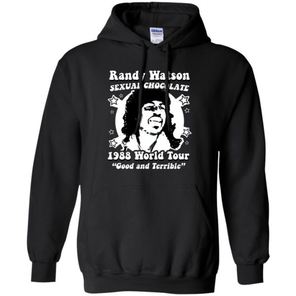randy watson hoodie - black