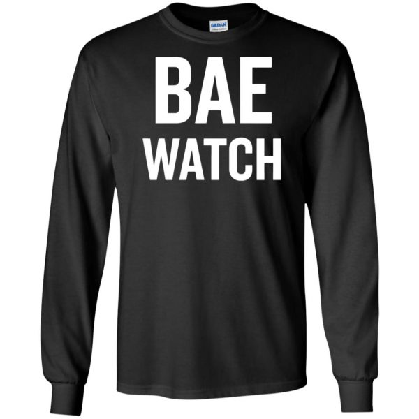 bae watch long sleeve - black