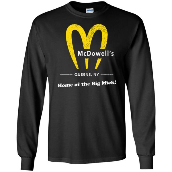 mcdowell's long sleeve - black