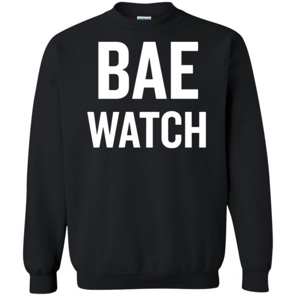 bae watch sweatshirt - black
