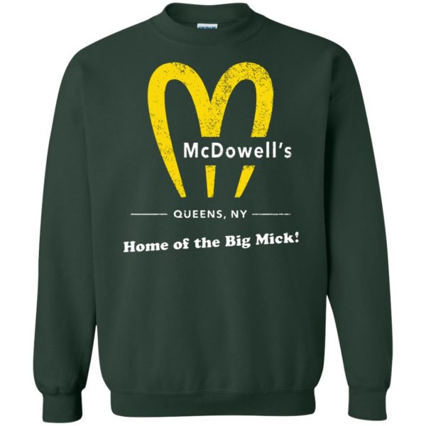 mcdowell's sweatshirt - forest green